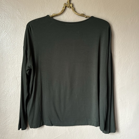 XD Xenia Design Green Blouse Size Small - Picture 3 of 4